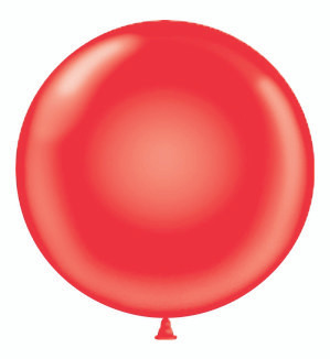 giant red balloon