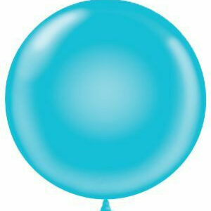 turquoise balloons