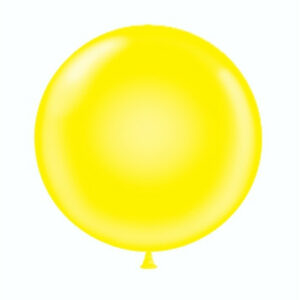 24 inch yellow balloons