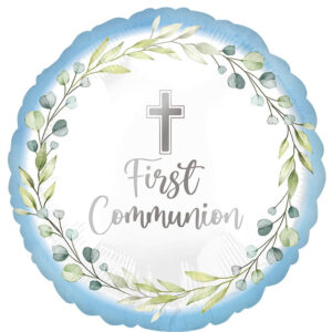 first communion blue