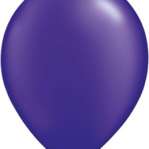 5" Qualatex Pearl Quartz Purple Latex Balloons 100Bag #43593