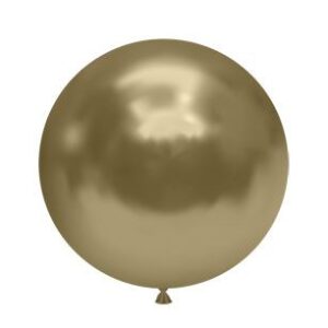 24" Tuf Tex Effects Chrome Golden Chrome Latex Balloons 1ct #2471