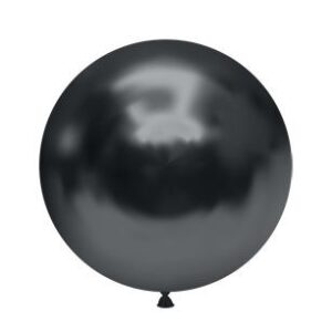 24" Tuf Tex Effects Shadow Black Latex Balloons 1ct #2474