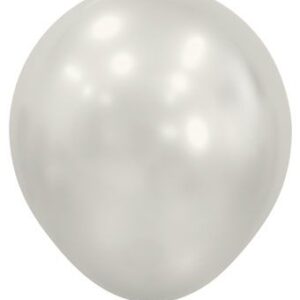 24" Sempertex Silk Oyster White Latex Balloons 1 count #59540.